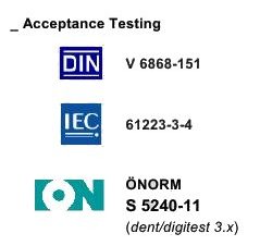 Dental Test Phantom Compliances